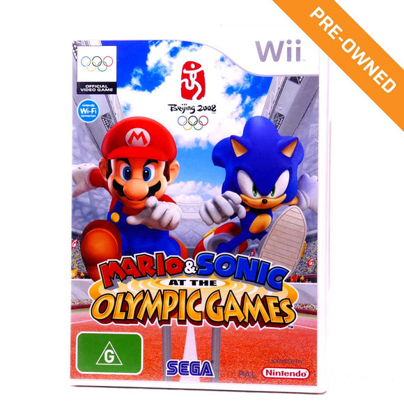 WII | Mario & Sonic at the Olympic Games [PRE-OWNED]