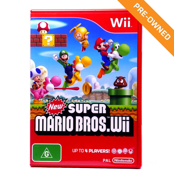 WII | New Super Mario Bros. Wii [PRE-OWNED]