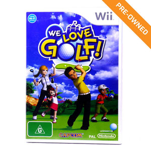 WII | We Love Golf [PRE-OWNED]