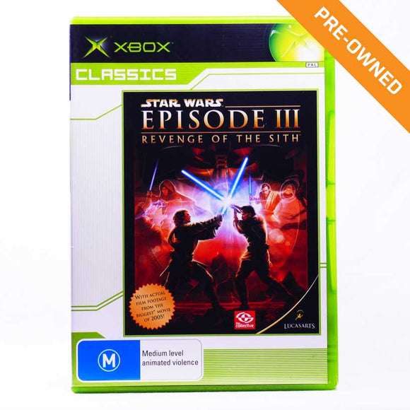 XBOX | Star Wars Episode III: Revenge of the Sith [PRE-OWNED]