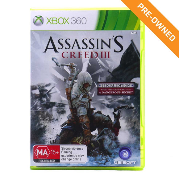 XBOX 360 | Assassin's Creed III [PRE-OWNED]
