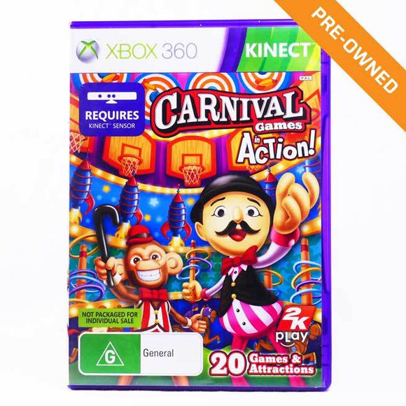 XBOX 360 | Carnival Games in Action [PRE-OWNED]