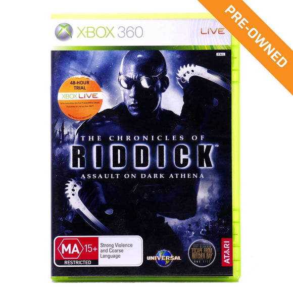 XBOX 360 | Chronicles of Riddick: Assault on Dark Athena [PRE-OWNED]