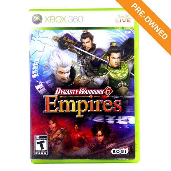 XBOX 360 | Dynasty Warriors 6: Empires (NTSC Version) [PRE-OWNED]