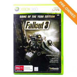 XBOX 360 | Fallout 3 (Game of the Year Edition) (Classics Edition) [PRE-OWNED]