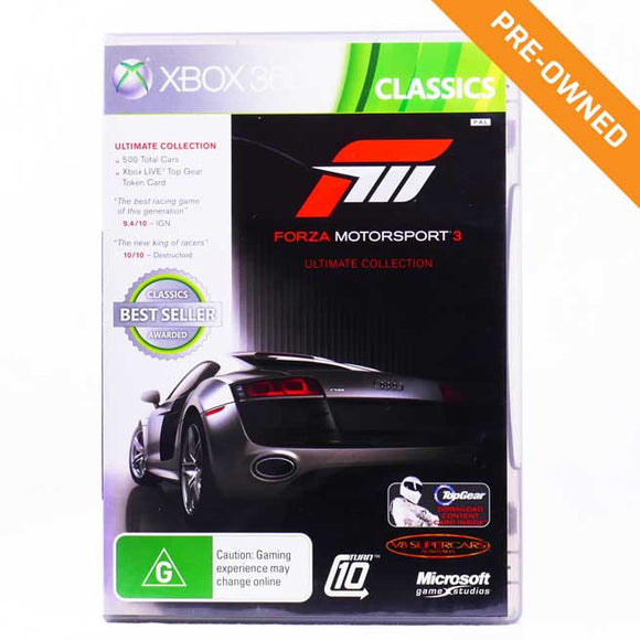 XBOX 360 | Forza Motorsport 3 [PRE-OWNED]