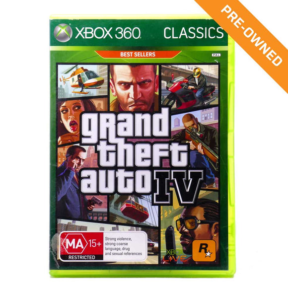 XBOX 360 | Grand Theft Auto IV (Classics Edition) [PRE-OWNED]