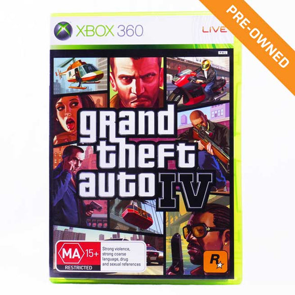 XBOX 360 | Grand Theft Auto IV [PRE-OWNED]