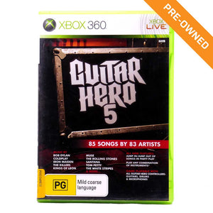 XBOX 360 | Guitar Hero 5 [PRE-OWNED]