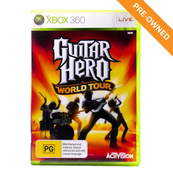 XBOX 360 | Guitar Hero: World Tour (No Booklet) [PRE-OWNED]