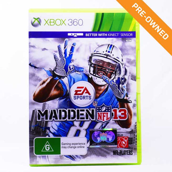 XBOX 360 | Madden NFL 13 [PRE-OWNED]