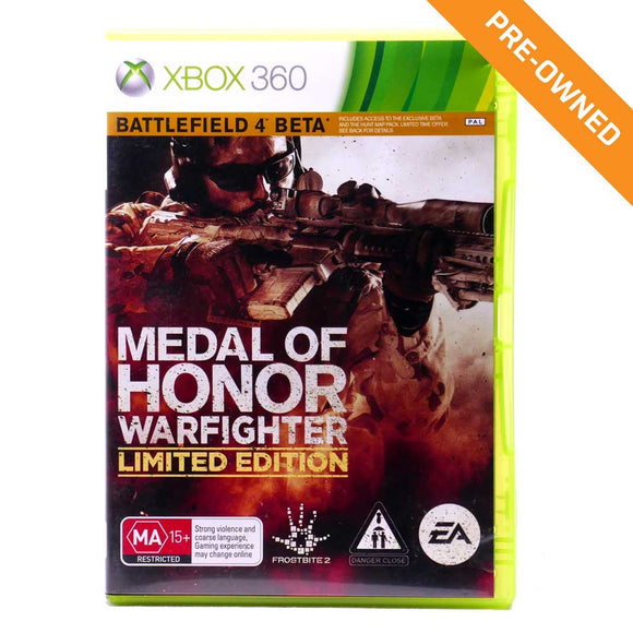 XBOX 360 | Medal of Honor: Warfighter (Limited Edition) [PRE-OWNED]