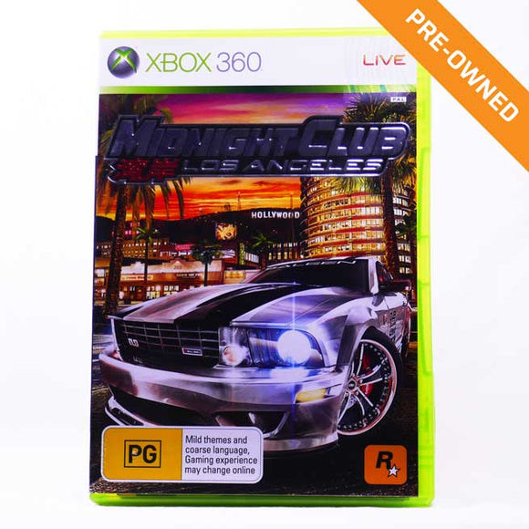 XBOX 360 | Midnight Club: Los Angeles [PRE-OWNED]