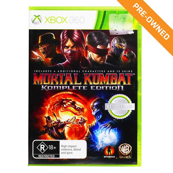 XBOX 360 | Mortal Kombat: Komplete Edition [PRE-OWNED]
