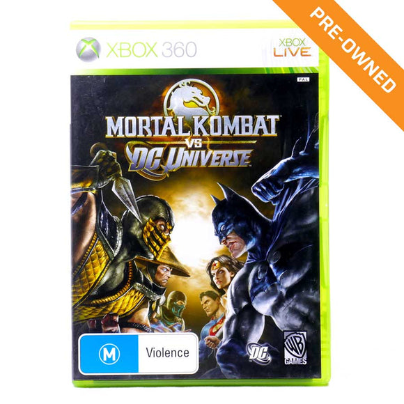 XBOX 360 | Mortal Kombat vs DC Universe [PRE-OWNED]