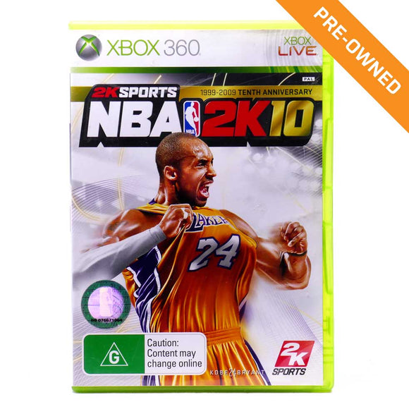 XBOX 360 | NBA 2K10 [PRE-OWNED]