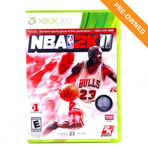 XBOX 360 | NBA 2K11 (NTSC Version) [PRE-OWNED]
