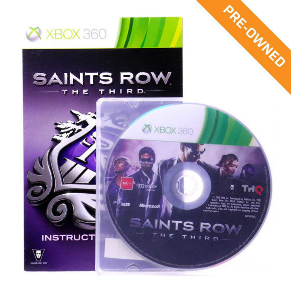XBOX 360 | Saints Row: The Third (Disc Only) [PRE-OWNED]