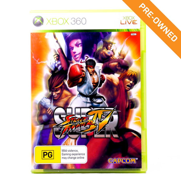 XBOX 360 | Super Street Fighter IV [PRE-OWNED]