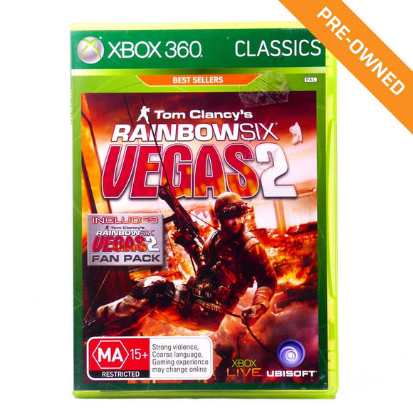 XBOX 360 | Tom Clancy's Rainbow Six Vegas 2 (Classics Edition) [PRE-OWNED]