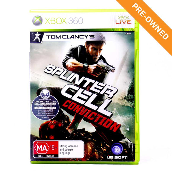 XBOX 360 | Tom Clancy's Splinter Cell: Conviction [PRE-OWNED]