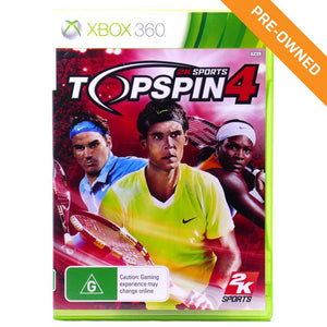XBOX 360 | Top Spin 4 [PRE-OWNED]