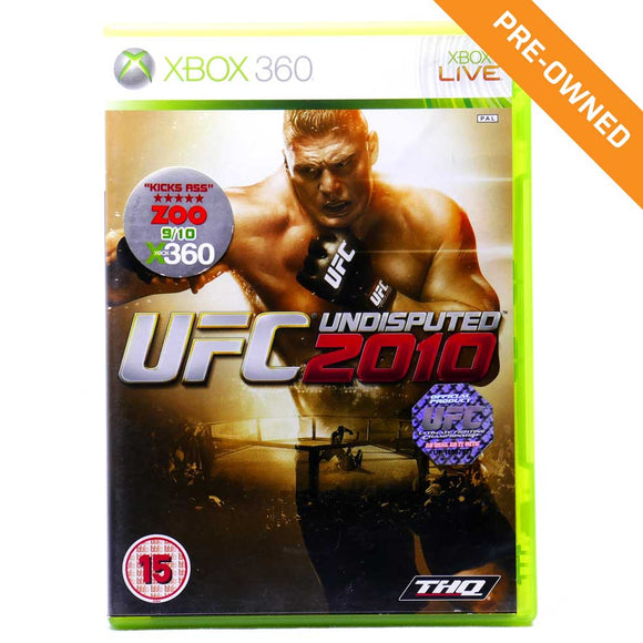 XBOX 360 | UFC: Undisputed 2010 (UK Version) [PRE-OWNED]