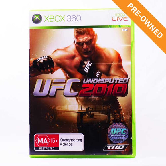 XBOX 360 | UFC: Undisputed 2010 [PRE-OWNED]